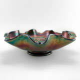 Plate “Serving plate Grape and Cable. USA, Fenton, carnival glass, handmade, 1907-1920”, Fenton, Mixed media, 1907 - photo 2