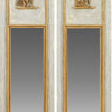 Paar große Pfeilerspiegel im Louis XVI-Stil - photo 1
