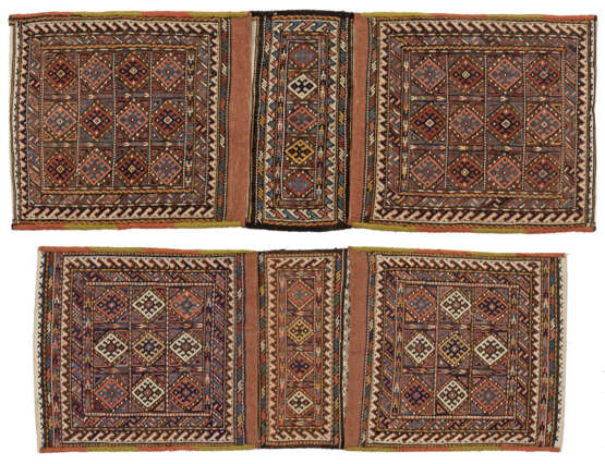 Drei persische Doppeltaschen in Sumaktechnik - Foto 1