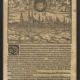Textblatt mit früher Göttingen-Ansicht in der Renaissance - Foto 1