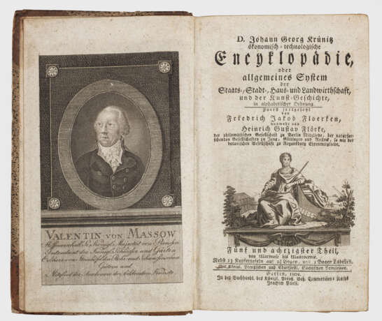 Johann Georg Krünitz: "Ökonomisch-technologische - фото 1