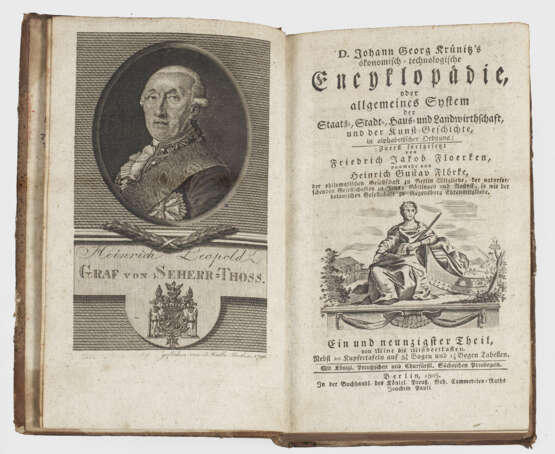 Johann Georg Krünitz: "Ökonomisch-technologische - photo 1