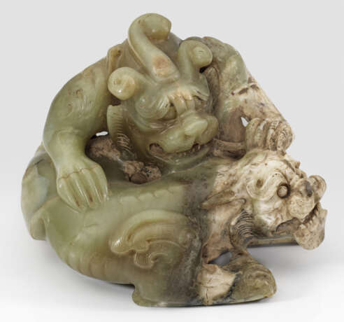 Große Jade-Figur im Stil der Han-Dynastie - photo 1