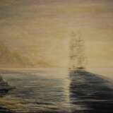 Painting “Based on I. Aivazovsky.”, Canvas on the subframe, Oil paint, Academism, Marine, 2006 - photo 1