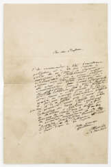Brief von Alexander von Humboldt (1769 - 1859)