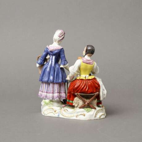 MEISSEN Figurengruppe 'Allegorie der Fruchtbarkeit', 19. Jahrhundert, 1. Wahl. - фото 5
