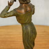 Statuette „Antike Statuette Mädchen mit einer Blume“, Porzellan, Siehe Beschreibung, 1930 - Foto 8