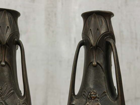 Vase “Antique pair vases”, Jean Garnier (1853 - 1910), Porcelain, See description, 1920 - photo 4
