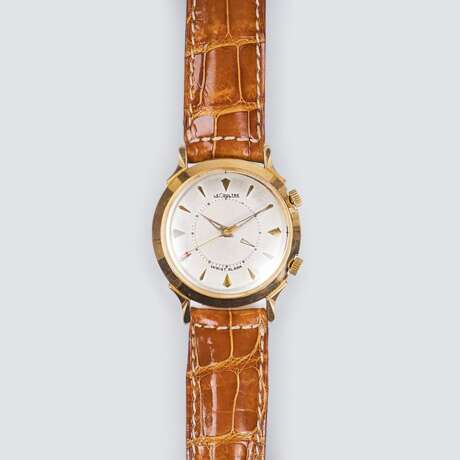 LeCoultre. Vintage Gold Herren-Armbanduhr 'Memovox - Wrist Alarm' - Foto 1