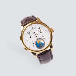 Montre-bracelet pour homme en or rose &#39;Duomètre - Dual Time Zone&#39;