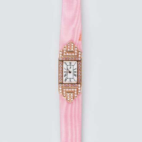 Audemars Piguet. Gold Damen-Armbanduhr 'Promesse' mit Pink Diamonds - photo 1
