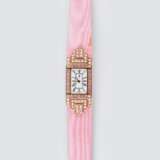Audemars Piguet. Gold Damen-Armbanduhr 'Promesse' mit Pink Diamonds - Foto 1