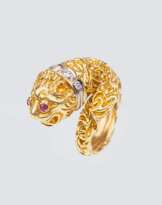 Diamant-Ring 'Löwe'