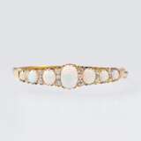 Antiker Opal-Diamant-Armreif - Foto 1