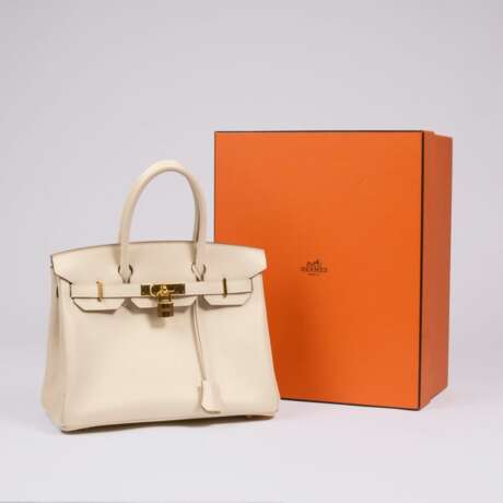 Hermès. Birkin Bag 30 Kreide - фото 2