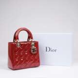 Christian Dior. Lady Dior Bag Kirschrot - Foto 2