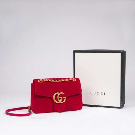 Gucci. Gelbgold Marmont Bag - photo 2
