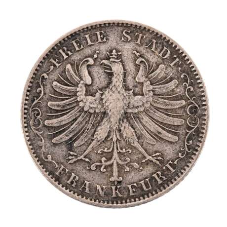 Frankfurt, Freie Stadt - 1/2 Gulden 1849, - Foto 1