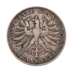 Frankfurt, Freie Stadt - 1/2 Gulden 1849,