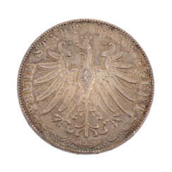 Frankfurt, freie Stadt - doppelter Gulden 1855,