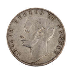Nassau, Herzogtum - Vereinstaler 1860, Herzog Adolph,