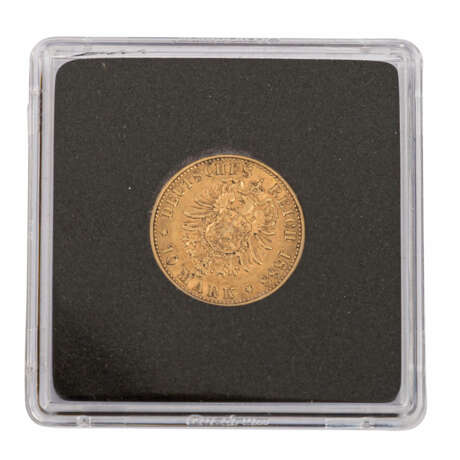 Preussen/GOLD - 10 Mark 1888 A Friedrich Wilhelm III., - Foto 2