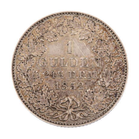 Hohenzollern Preussen - Gulden 1852/ A, - Foto 2