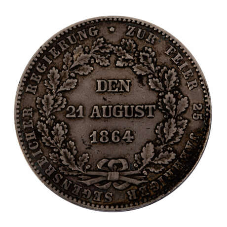 AD, Nassau, Vereinstaler 1864 - Foto 2
