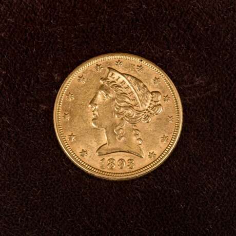 USA - 5 Dollars 1893 o. Mzz. - photo 2