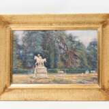 SAIZEV, N. E. (russischer Maler 20. Jahrhundert), "Sanssouci, das Reiterstandbild Friedrich des Großen im Park", - фото 1