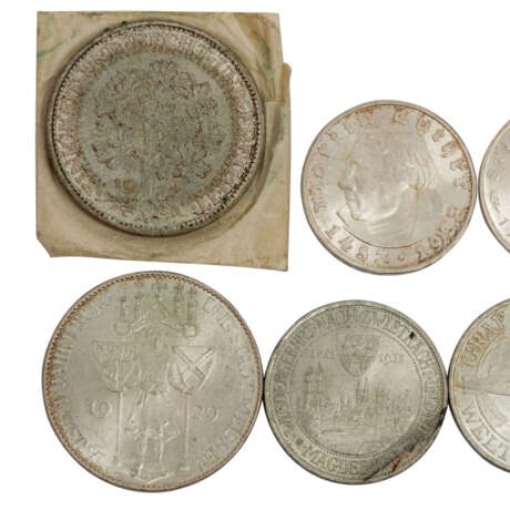 Münzen der Weimarer Republik und des III. Reichs - - photo 2
