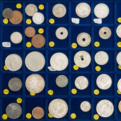 Weltmünzen, Belgien, Tschechien, Italien, Russland u. a., - Foto 6