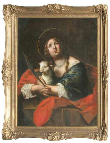 Onorio Marinari. Die heilige Agnes - фото 2