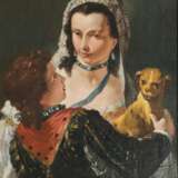Francesco Fontebasso. Dame mit Page und Hund - фото 1