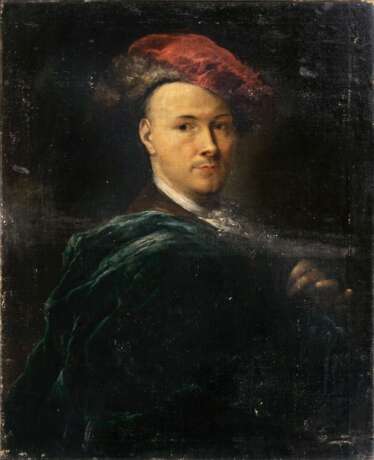 Anton Graff. Portrait eines Herren mit rotem Barett - photo 1