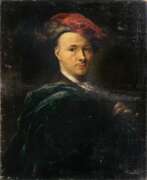 Anton Graff. Portrait eines Herren mit rotem Barett