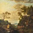 Landschaft mit Wassermühle - Auktionsarchiv