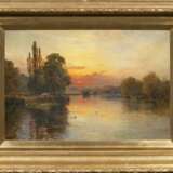 Alfred de Bréanski. Sonnenuntergang über dem Fluss - photo 2