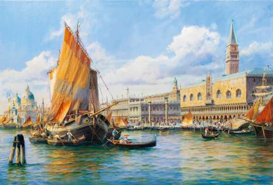 Hubert Kaplan. Venedig, Canal Grande - фото 1