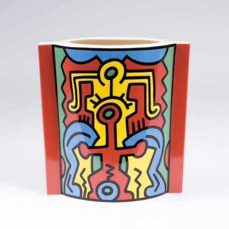 Keith Haring. Skulpturale Vase 'No. 2 Spirit of Art - Series SoHo' - фото 1