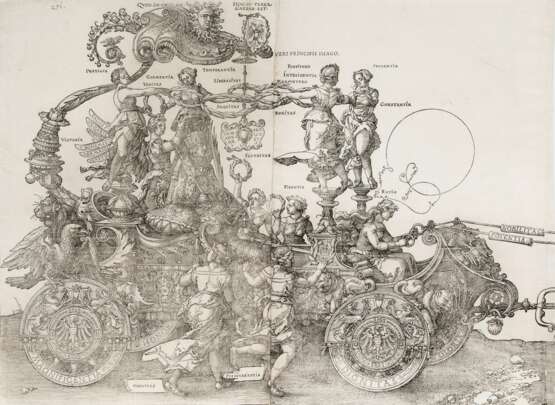 Albrecht Dürer. Der Große Triumphwagen - фото 1
