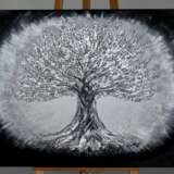 Painting “Tree of life”, Canvas on the subframe, See description, Impressionist, Mythological, 2012 - photo 3