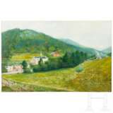 Gemälde "Schweizer Berglandschaft", datiert 1895 - photo 1