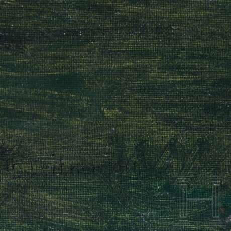 Parklandschaft im Mondschein, Ch. Leitner, datiert 1914 - Foto 2
