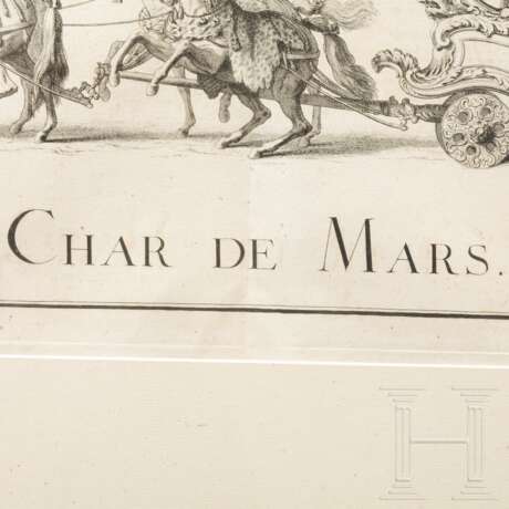 Jean-Francois Blondel (1683 - 1756) - "Der Triumphwagen des Mars", Frankreich, 18. Jahrhundert - Foto 3