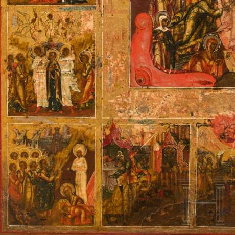 Ikone, Auferstehung Christi, Russland, 19. Jahrhundert - Foto 3