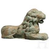 Bronzeskulptur eines liegenden Löwen, 15. Jahrhundert - photo 2
