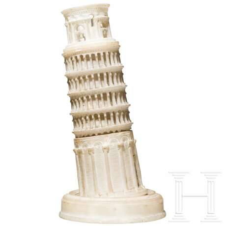Grand-Tour-Objekt, Der Schiefe Turm von Pisa, Italien, um 1900 - photo 1