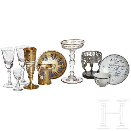 Sammlung Glas und Porzellan, 19./20. Jahrhundert - фото 2