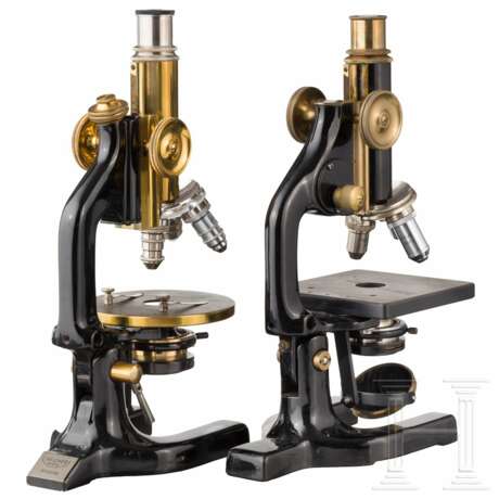 Zwei Mikroskope, Reichert, Wien, 20. Jahrhundert - Foto 2